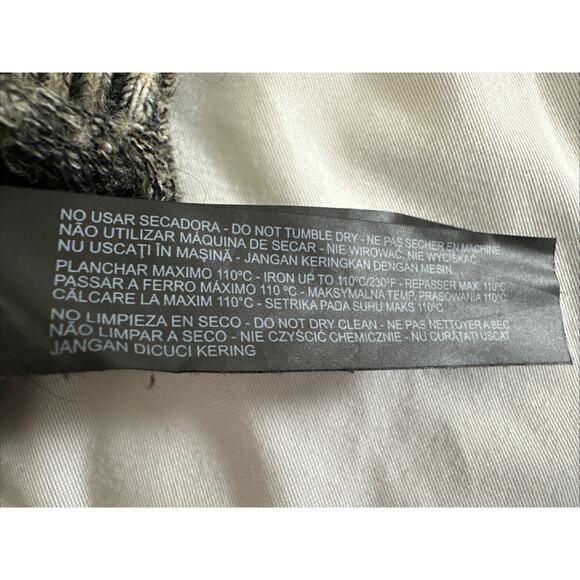 Zara Knit Oatmeal Crew Neck Sweater Dress Tunic Sz Small - Picture 12 of 12